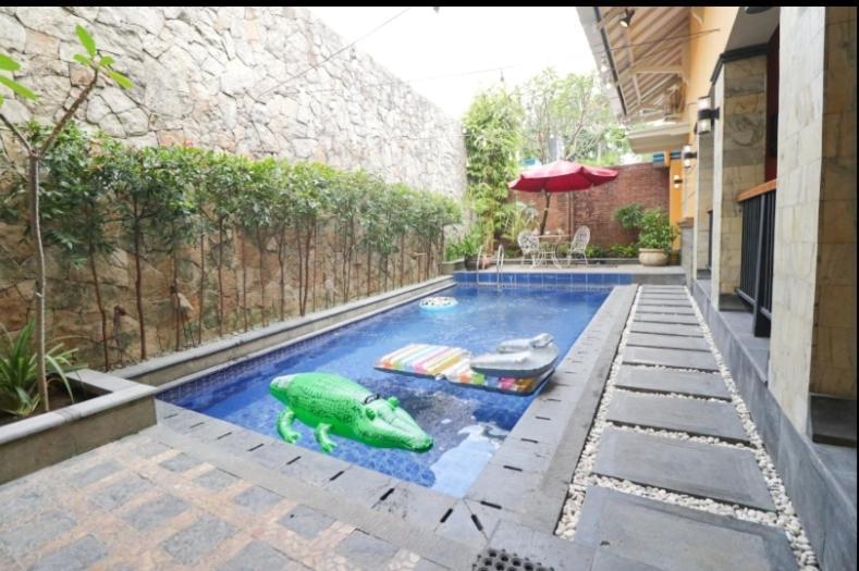 Le Krasak Boutique Hotel Yogyakarta Buitenkant foto